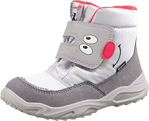 Superfit Baby-Mädchen Glacier Schneestiefel, HELLGRAU/PINK 2500, 20 EU von Superfit