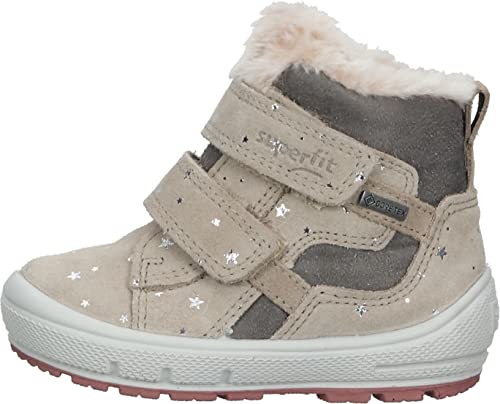 Superfit Baby-Mädchen GROOVY warm gefütterte Gore-Tex warm gefütterte Gore-Tex warm gefütterte Gore-Tex Schneestiefel, GRAU/BEIGE 4000, 20 EU von Superfit