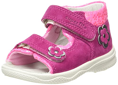 Superfit Baby Mädchen POLLY Sandalen, Rot Rosa 55, 20 EU von Superfit