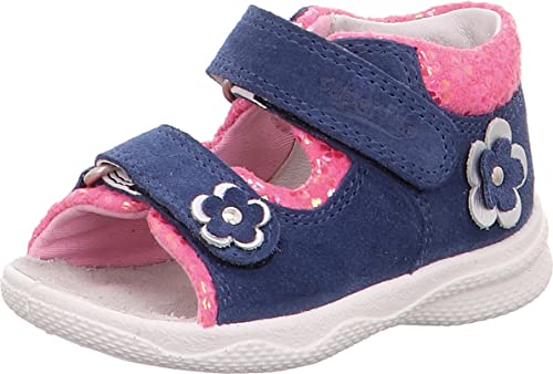 Superfit Baby Mädchen Polly Sandalen, (Blau/Rosa 81), 25 EU von Superfit