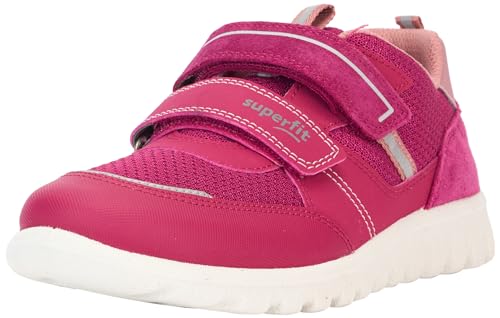 Superfit Baby-Mädchen SPORT7 Mini Sneaker, Rot/Rosa 5000, 22 EU von Superfit