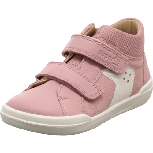 Superfit Jungen Mädchen SUPERFREE Lauflernschuhe, Rosa/Weiß 5510, 20 EU Weit von Superfit