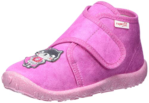 Superfit Baby-Mädchen Spotty Hausschuh, PINK 5520, 18 EU von Superfit