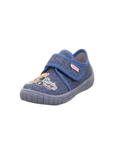 Superfit Jungen BILL Hausschuhe, blau 8070 von Superfit