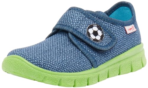 Superfit Bobby Hausschuhe, Blau 8000, 29 EU Weit von Superfit