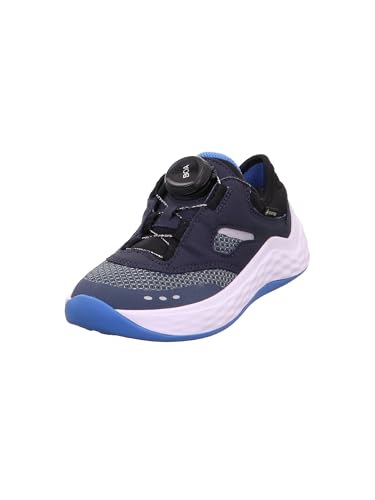Superfit Jungen Bounce Sneaker, Blau Hellblau 8000, 34 EU Weit von Superfit
