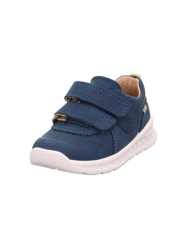 Superfit Jungen Breeze Sneaker, BLAU/GELB 8030 von Superfit