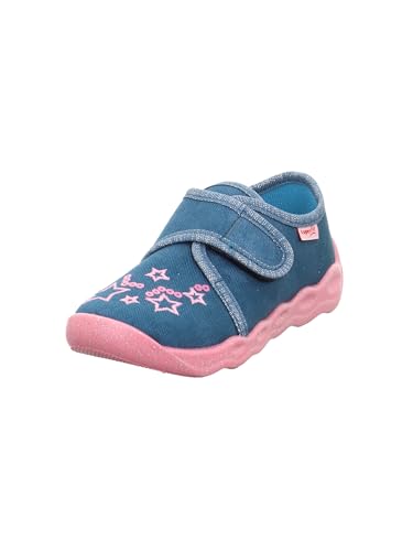 Superfit Mädchen Bubble Hausschuh, Blau 8010, 32 EU von Superfit