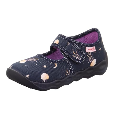 Superfit Jungen BUBBLE Hausschuhe, BLAU/MEHRFARBIG 8030 von Superfit