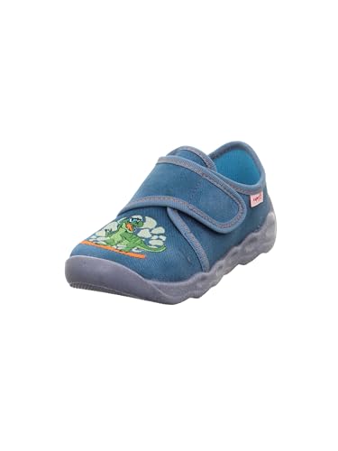 Superfit Jungen Bubble Hausschuh, Blau 8020, 32 EU Weit von Superfit
