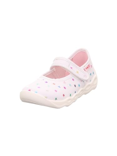 Superfit Mädchen Bubble Hausschuhe, Weiß 1010, 38 EU Weit von Superfit