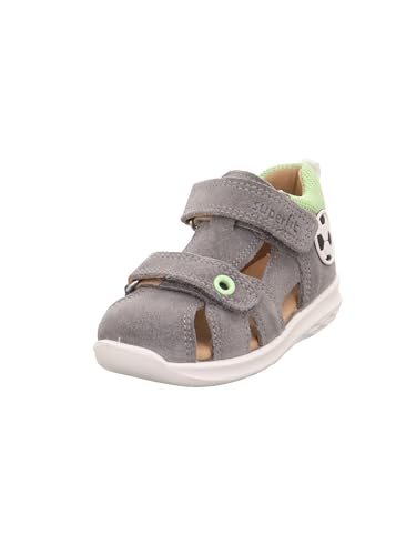 Superfit Jungen Bumblebee Sandale, Hellgrau Grün 2500, 20 EU von Superfit