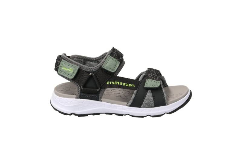 Superfit Superfit CRISS CROSS, Sandalen, Grau, Kinder Sandale von Superfit