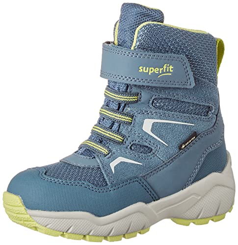 Superfit CULUSUK 2.0 warm gefütterte Gore-Tex Schneestiefel, BLAU/HELLGRÜN 8000, 37 EU von Superfit