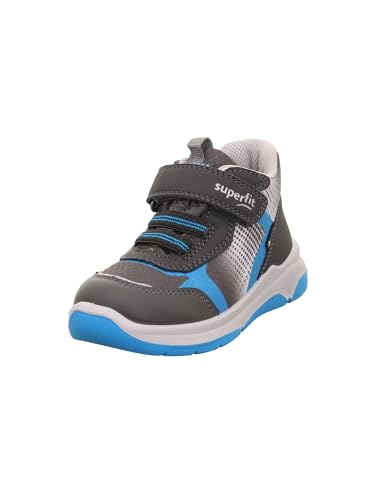 Superfit Jungen Cooper Sneaker Gore-tex 1-006413 Stiefel, GRAU/TÜRKIS 2000, UK Child 10 von Superfit