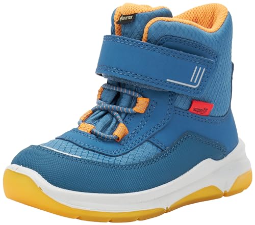 Superfit Cooper Lauflernschuh, BLAU/ORANGE 8000, 22 EU Schmal von Superfit