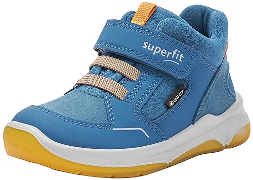 Superfit Cooper Lauflernschuh, BLAU/ORANGE 8020, 22 EU Schmal von Superfit