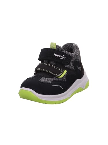 Superfit Cooper Lauflernschuh, SCHWARZ/HELLGRÜN 0000, 23 EU von Superfit