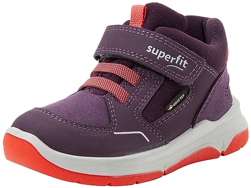 Superfit Cooper Sneaker, LILA/ROT 8500, 23 EU Schmal von Superfit