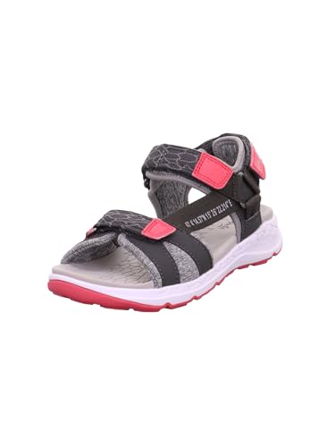 Superfit Criss Cross Sandale, GRAU/PINK 2000, 31 EU von Superfit