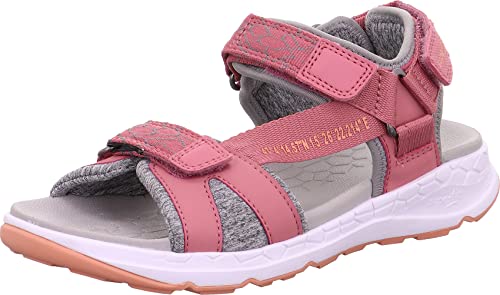 Superfit Criss Cross Sandale, Pink/Orange 5500, 30 EU von Superfit