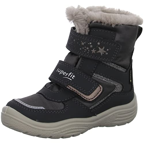 Superfit Crystal warm gefütterte Gore-Tex Schneestiefel, GRAU/BEIGE 2000, 27 EU von Superfit