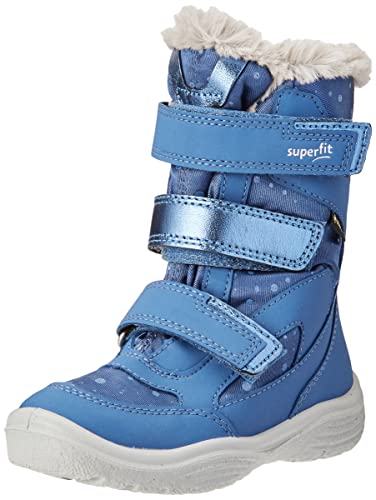 Superfit Crystal warm gefütterte Gore-Tex Schneestiefel, BLAU/HELLGRAU 8010, 25 EU von Superfit