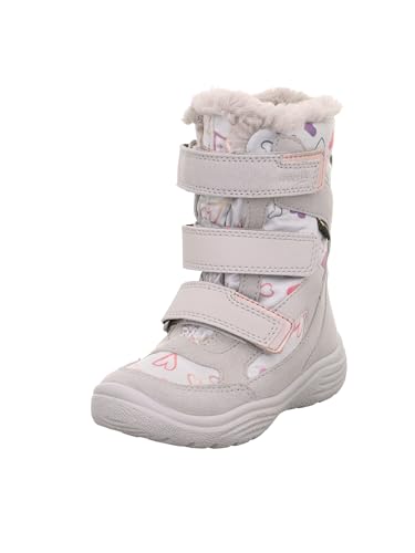 Superfit Mädchen CRYSTAL warm gefütterte Gore-Tex Stiefel, HELLGRAU 2510 von Superfit