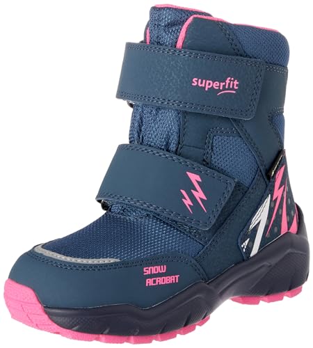 Superfit Culusuk Schneestiefel, BLAU/PINK 8020, 27 EU Schmal von Superfit