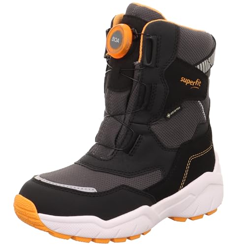 Superfit Culusuk Schneestiefel, SCHWARZ/ORANGE 0000, 30 EU Schmal von Superfit