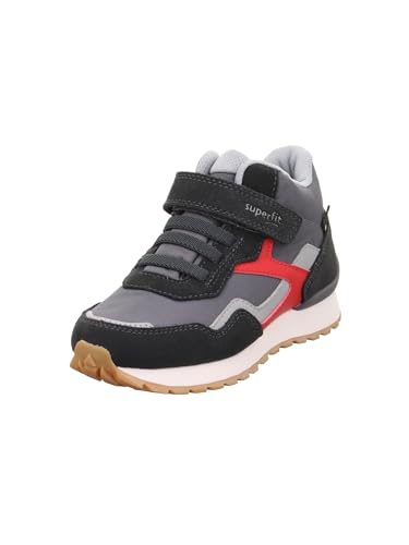 Superfit Jungen Dash Sneaker Gore-tex 1-009565 Stiefel, GRAU/ROT 2000, UK Child 10 von Superfit