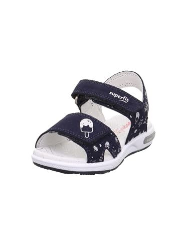 Superfit Mädchen Emily Sandale, Blau, 24 EU von Superfit