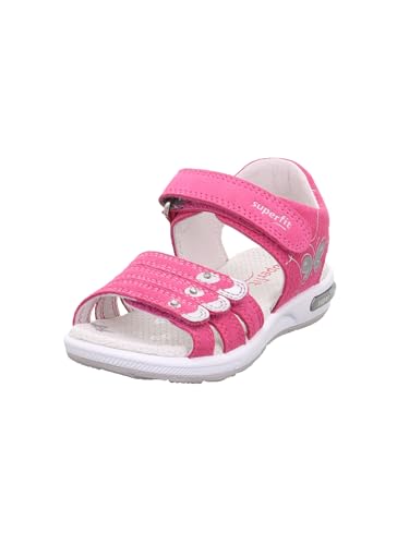 Superfit Mädchen Emily Sandale, Pink Silber 5510, 24 EU Superfit Mädchen Emily Sandale, Pink Silber 5510, 24 EU von Superfit