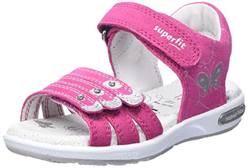 Superfit Mädchen Emily Sandale, Pink Silber 5510, 25 EU von Superfit