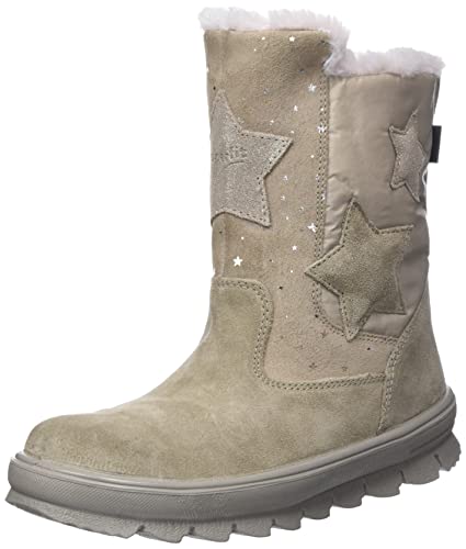 Superfit FLAVIA warm gefütterte Gore-Tex Schneestiefel, BEIGE 4000, 34 EU von Superfit