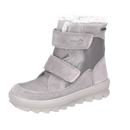 Superfit Flavia Schneestiefel, GRAU/PINK 2000, 26 EU Schmal von Superfit