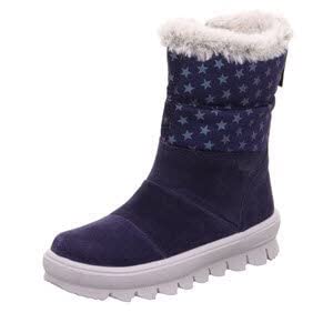 Superfit FLAVIA warm gefütterte Gore-Tex Schneestiefel, blau 8000, 27 EU von Superfit