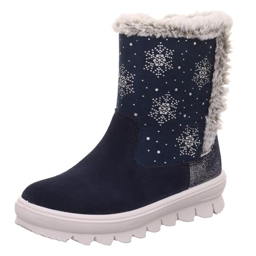 Superfit Mädchen Flavia Warm Gefütterte Schneestiefel, Blau 8000, 30 EU Weit Superfit Mädchen Flavia Warm Gefütterte Schneestiefel, Blau 8000, 30 EU Weit von Superfit