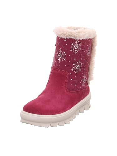 Superfit Mädchen FLAVIA warm gefütterte Sympatex Stiefel, ROT 5000 von Superfit