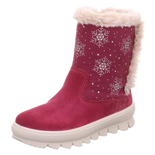 Superfit Flavia warm gefütterte Schneestiefel, Rot 5000, 38 EU Weit von Superfit