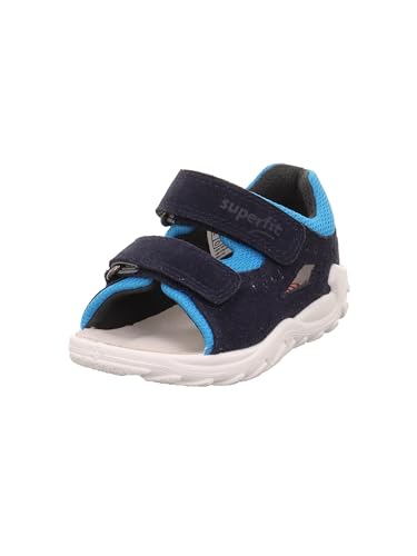 Superfit Jungen Flow Sandale, Blau Türkis 8000, 21 EU Weit von Superfit