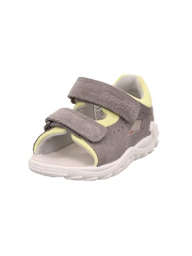 Superfit Jungen Flow Sandale, Grau Gelb 2000, 21 EU Weit von Superfit
