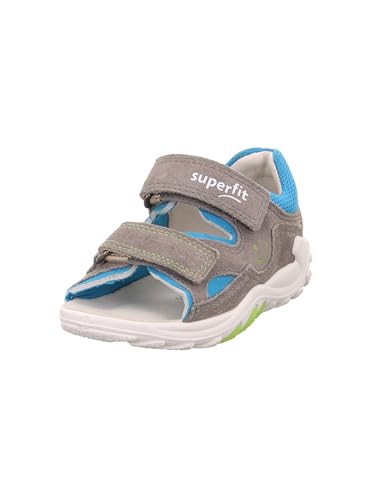 Superfit Jungen Flow Sandale, Grau Türkis 2000, 20 EU Weit von Superfit