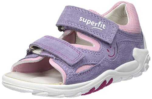 Superfit Mädchen Flow Sandalen, Lila Rosa 8500, 25 EU von Superfit