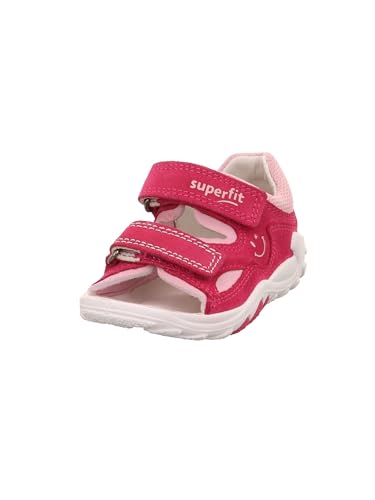 Superfit Mädchen Flow Sandale, Pink Rosa 5500, 24 EU Weit von Superfit