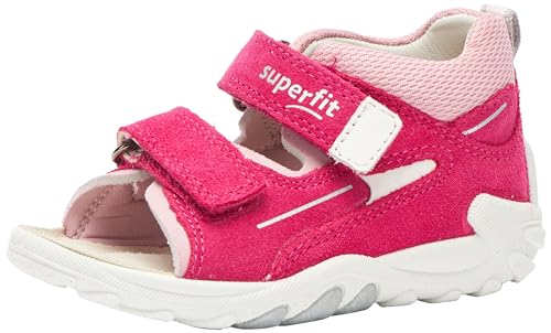 Superfit Mädchen Flow Sandale, Pink Rosa 5500, 25 EU von Superfit
