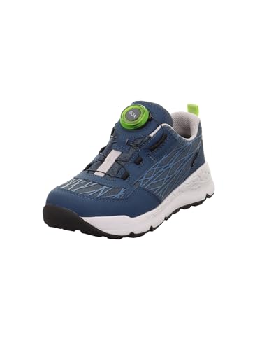 Superfit Jungen Free Ride Gore-Tex Sneaker, BLAU/HELLGRÜN 8000 von Superfit
