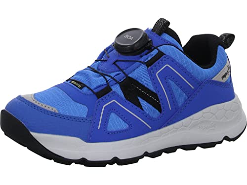 Superfit Jungen Free Ride Sneaker, Blau Schwarz 8020, 37 EU von Superfit