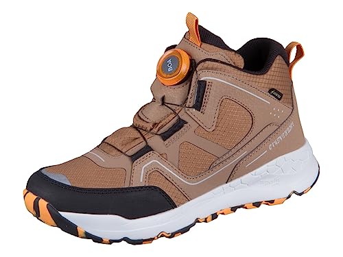 Superfit Free Ride Sneaker, BRAUN/ORANGE 3000, 36 EU Schmal von Superfit