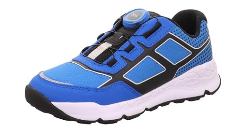 Superfit Free Ride Sneaker, Blau/Schwarz 8000, 35 EU Weit von Superfit